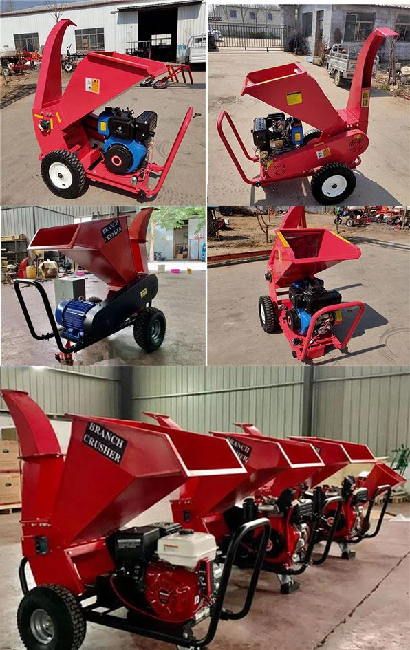 wood chipping machine 