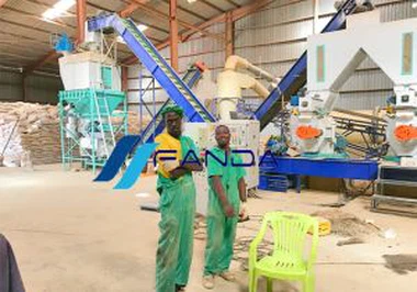 Tvornica peleta ljuske riže