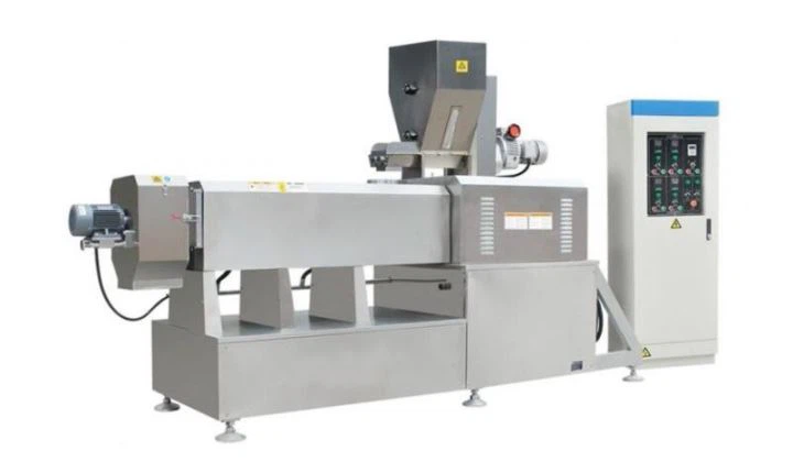 Factory Price Stainless Steel Twin-screw Floating Fish Feed Extruder